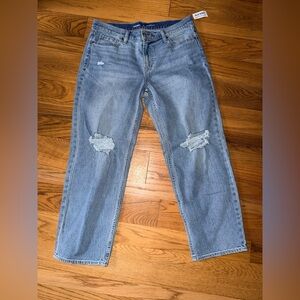 Old Navy Boyfriend Loose Light Blue Jeans